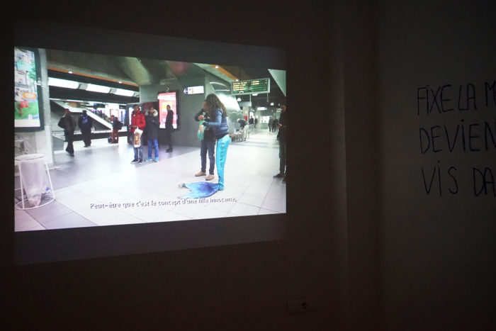 Anna Raimondo, Nous serions sérieuses de la manière la plus heureuse, vue de l'exposition au Cube - independent art room