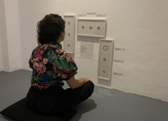 Salima El Mandjra, vue d'exposition 