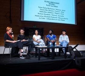 Talk, Echos, Elisabeth Piskernik, Fatim Benhamza, Younes Ben Slimane, Aàdesokan, Hicham Houdaïfa, HBS Berlin, Climate Cultures Festival 2022